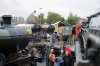 #24. 6201 & 5593 viewed from 71000 at the Open Weekend, Tyseley Locomotive Works. 241015..jpg