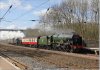 46100 'ROYAL SCOT' and Black 5 45407 work north through Huntingdon on 5Z60, March 21st 2017 c.jpg