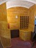 Guards compartment showing new cupboard and wall.jpg