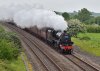 Black Five 44871 on the  Royal Duchy 5.5.2024 at Creech St. Michael.jpg