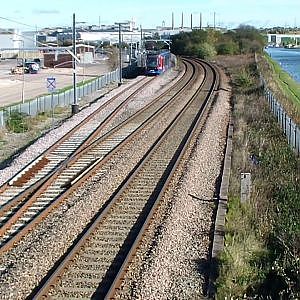 Tram Train to Rotherham Parkgate - First Day - YouTube