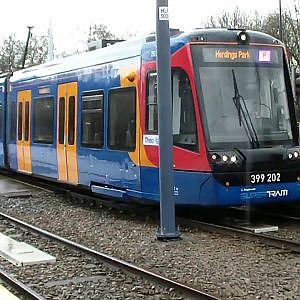 Sheffield Supertram   Herdings - YouTube
