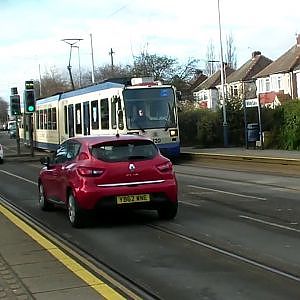 Sheffield Supertram   White Lane - YouTube