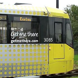 Manchester Metrolink - Media City Triangle - YouTube