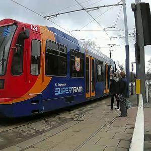 Sheffield Supertram   University - YouTube