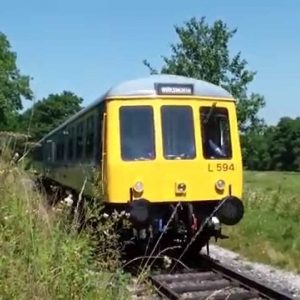 Ecclesbourne Valley Railway at Idridgehay - YouTube