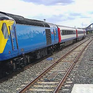 Derby Station with new names - YouTube