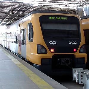 Portuguese Railways -  Braga Station -  CP Comboios de Portugal - YouTube