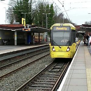 Manchester Metrolink   Crumpsall - YouTube