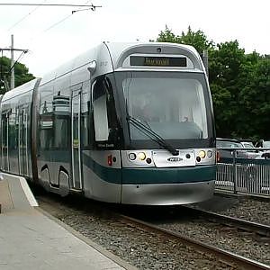 Bulwell Tram Stop - Nottingham Express Transit - YouTube