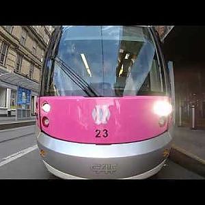 West Midlands Metro Grand Central Birmingham - YouTube