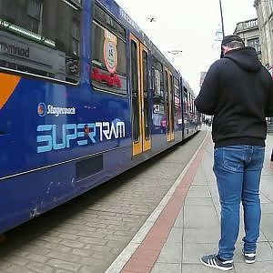 Stagecoach Supertram - Castle Square - YouTube