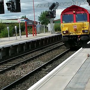 Stafford Station - panning views - YouTube