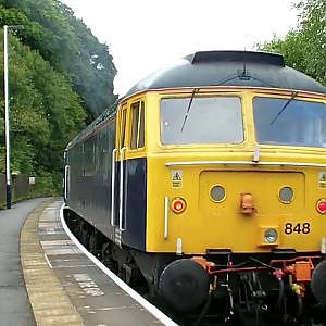 Alan Barber's 70th Birthday Charter Train - Ambergate - YouTube
