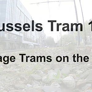 Brussels Tram 150 - Heritage Trams on the move - YouTube