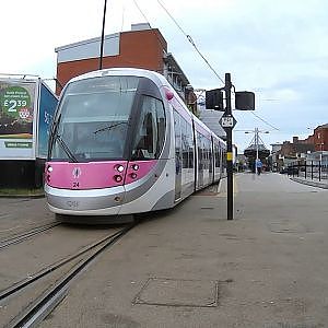 West Midlands Metro Wolverhampton - YouTube