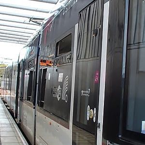 Edinburgh Trams at Edinburgh Gateway - YouTube