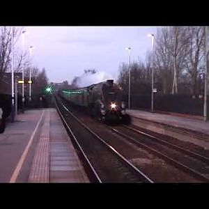 60009 union of south africa whistling through Bolton-upon-dreane - YouTube