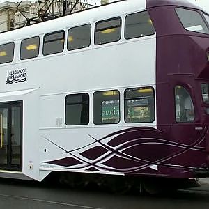 Trams at the Tower - YouTube