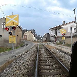 Linha do Vouga -  Agueda to Aveiro -  Narrow Gauge Portugal - YouTube