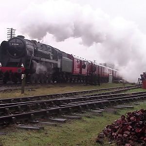 Great Central railway winter steam Gala Day 2 - YouTube