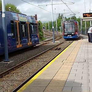 Stagecoach Supertram Nunnery Square - YouTube