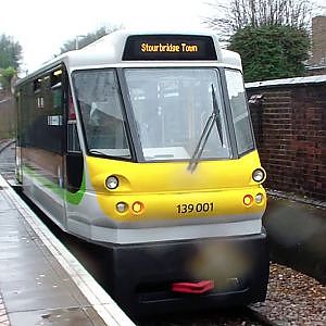 Stourbridge Town Station - Flywheel power! - YouTube