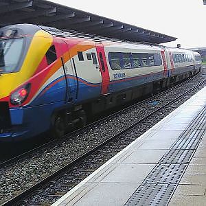 Trains at Derby Midland Station - YouTube