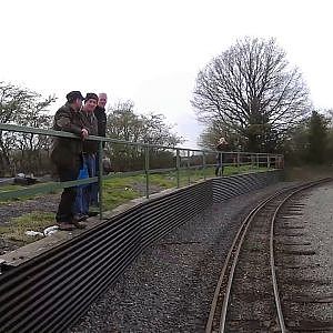 Statfold Barn Railway Line Tour - YouTube