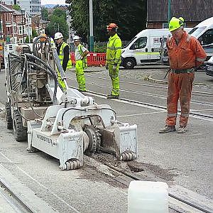 Nottingham Trams at The Forest - YouTube